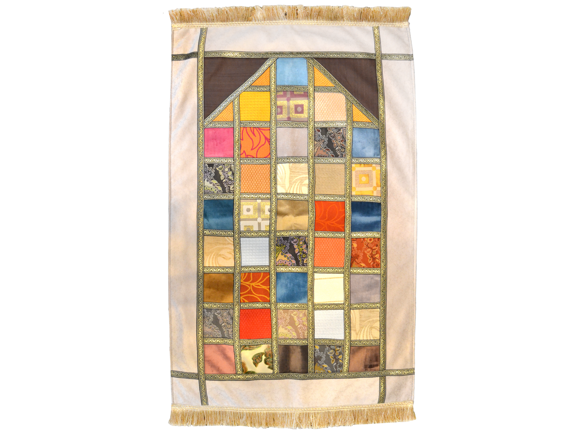 Imanpaper® Gebetsteppich Karo Handmade - Hochwertig verarbeitet