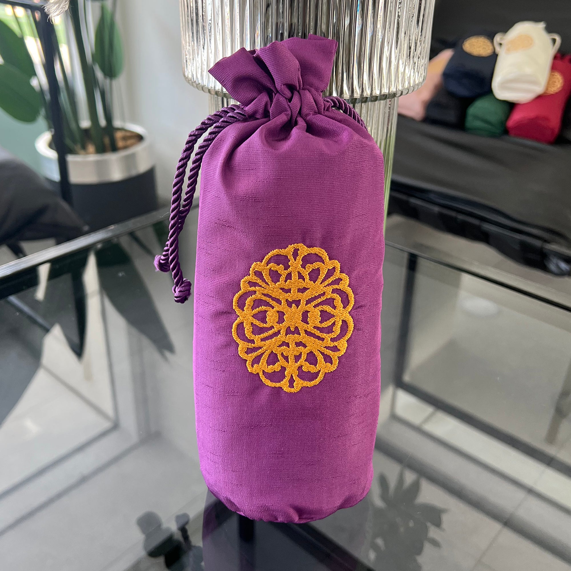 # Imanpaper® Gebetsteppich inkl. Tasche & Tesbih - Extra dünn zum Mitnehmen